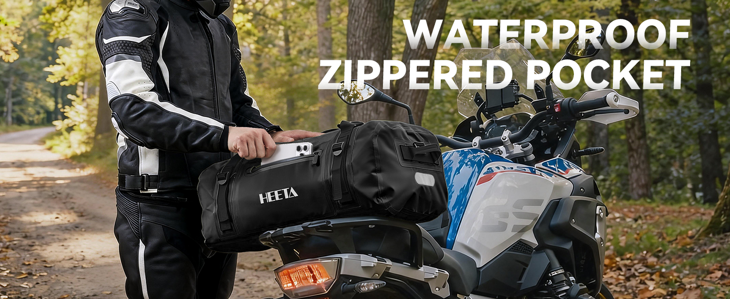 Waterproof Zippered Pocket