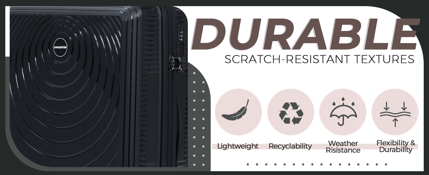 3 piece luggage set