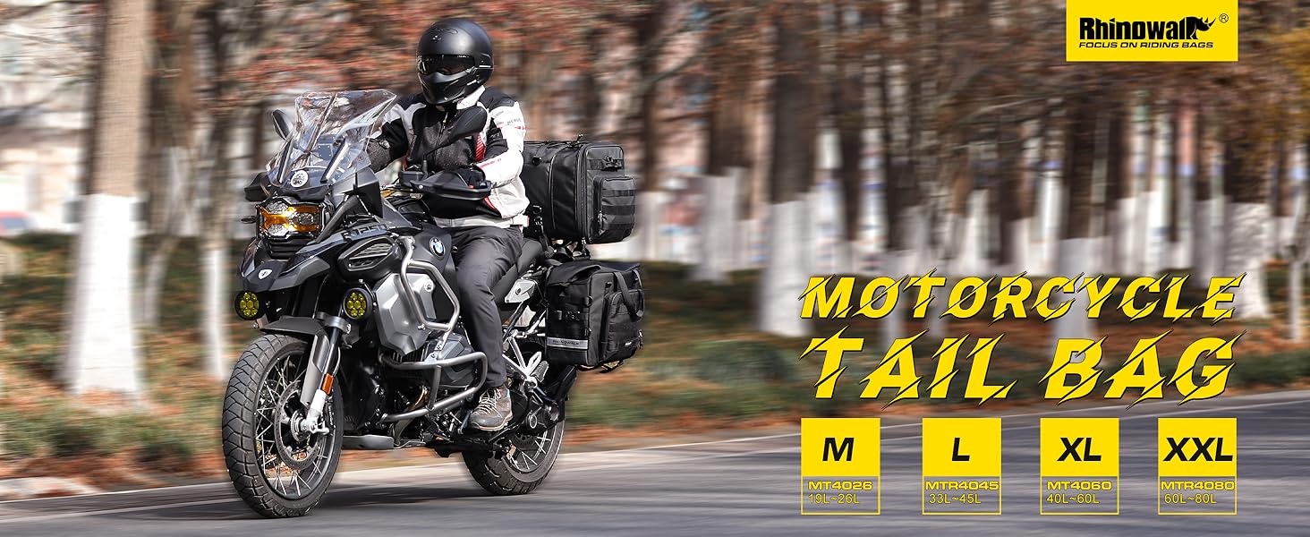 motorcycle tail bag