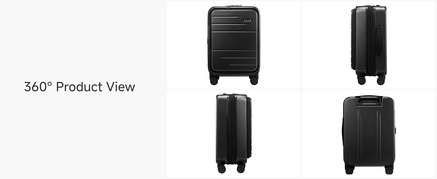 hard shell carry on luggage 22x14x9 airline approved usb carry on black suitcase with wheels carryon