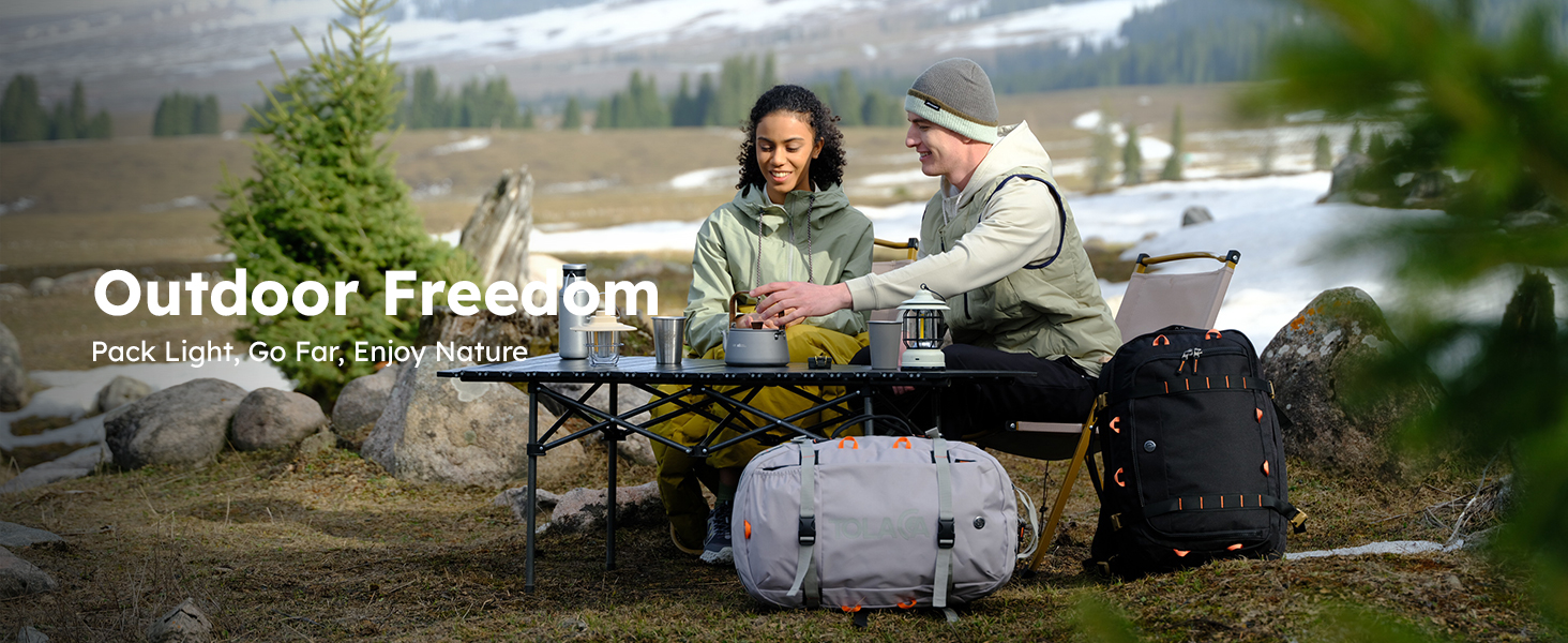 camping backpack