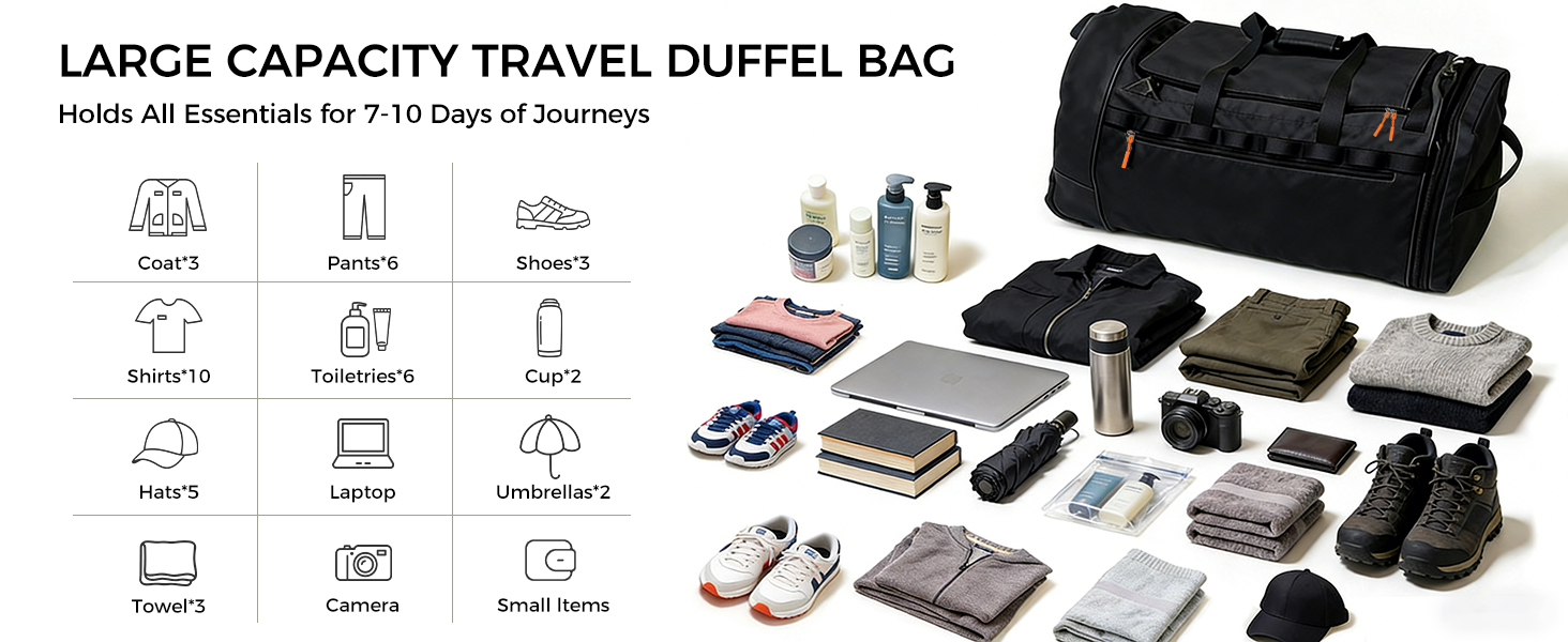 Large Travle Duffel Bag