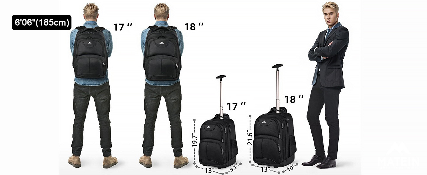 rolling backpack for women