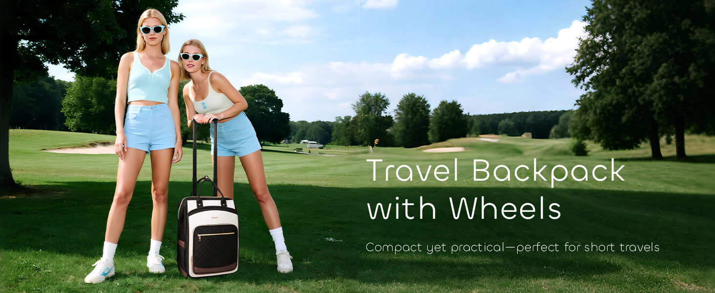 backpack with wheels