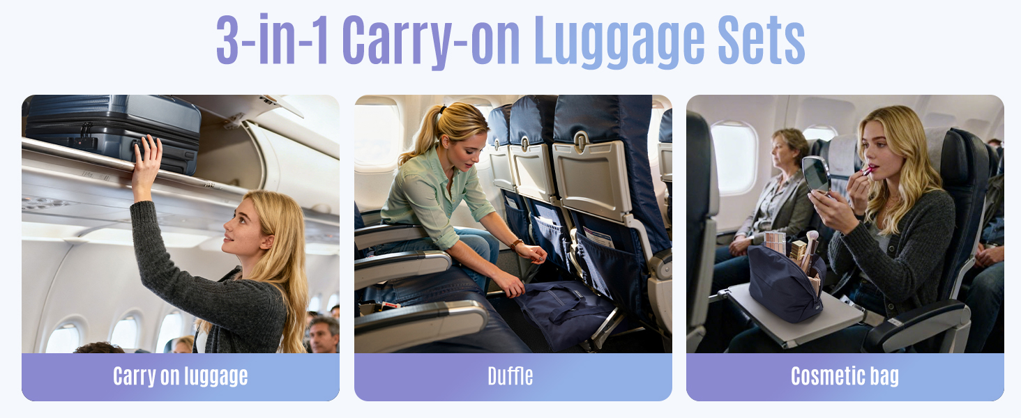 luggage sets 3 piece