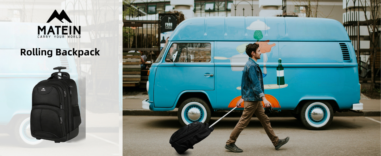 rolling backpack
