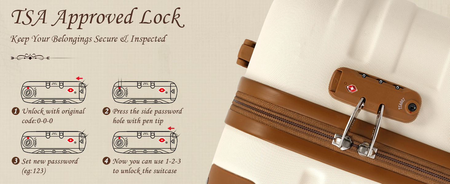 TSA lock