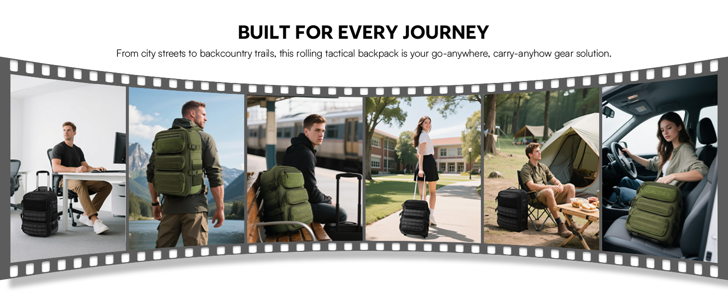 rolling backpack