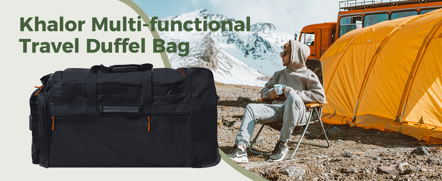 Khalor Multi-functional Travel Duffel Bag