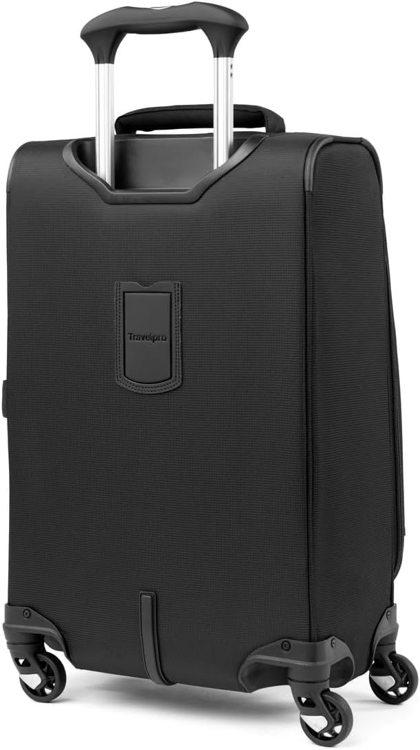 Travelpro Maxlite 5 Softside Expandable Luggage with 4 Spinner Wheels, Lightweight Suitcase, Men and Women, Black, Carry-on 21-Inch - Image 3